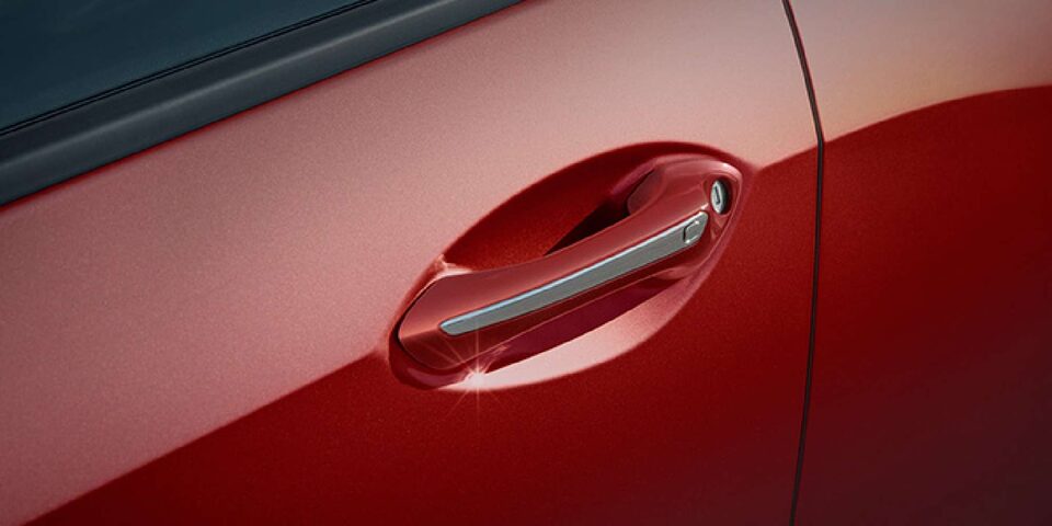 Chevrolet Montana Accesorios ExterioresManijas con inserto cromado con y sin botón de apertura 
