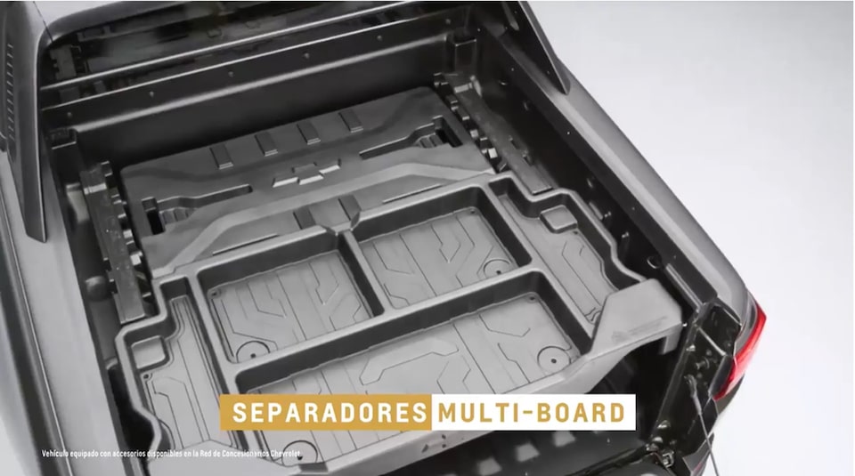 Chevrolet Argentina - Montana Separadores Multiboard
