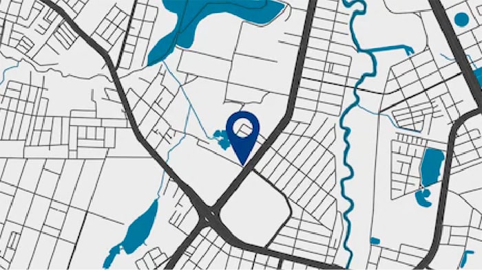 OnStar te ayuda a localizar tus principales puntos de interés y te comparte los mejores trayectos hacia tus destinos.