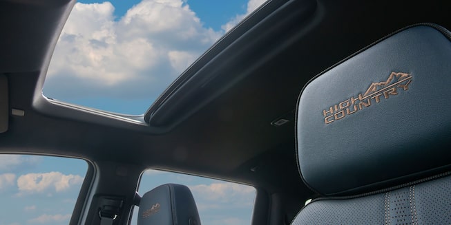Chevrolet Silverado Z71 - Vista de compartimento asientos