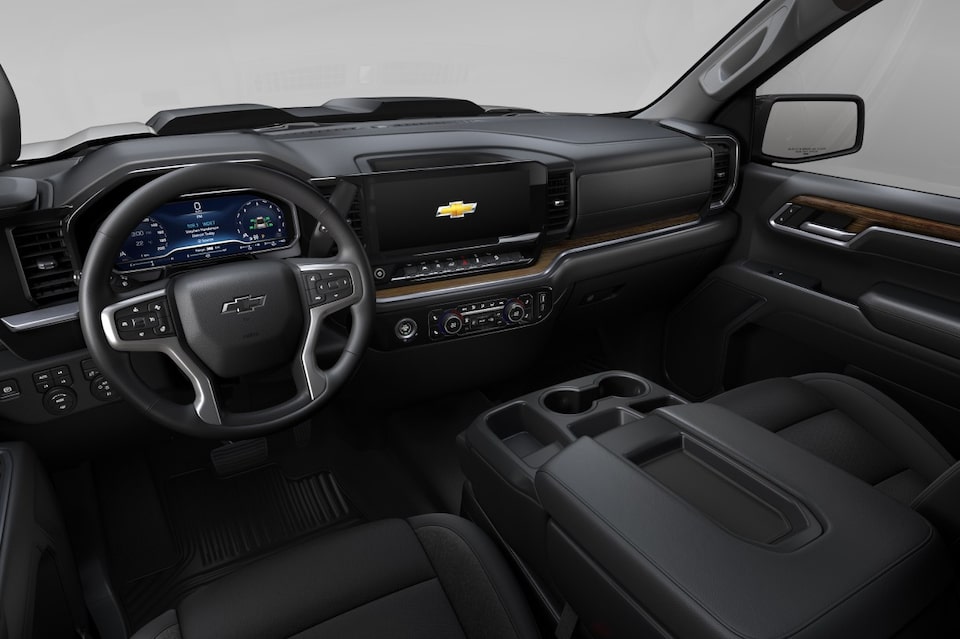 Chevrolet Silverado High Country - vista de la parte delantera interior del vehículo