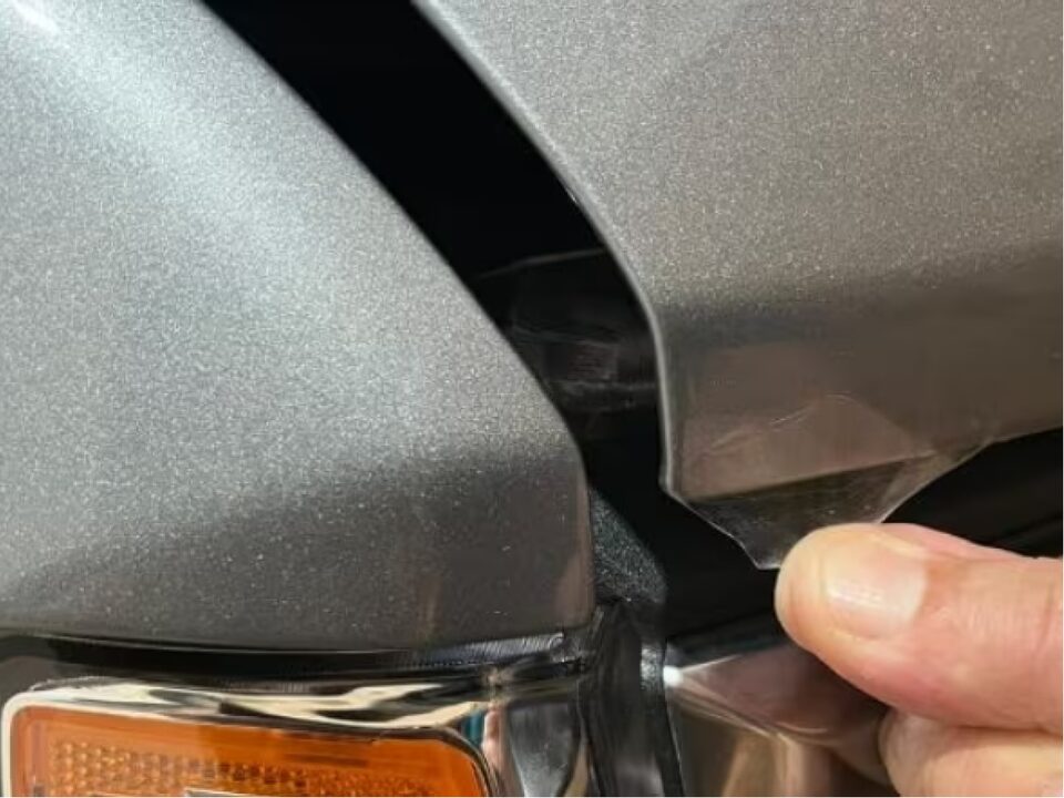 Imagen que muestra el accesorio de película protectora de capó.