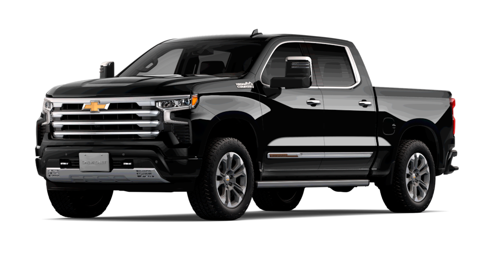 Chevrolet Silverado Z71 negro - vista frente