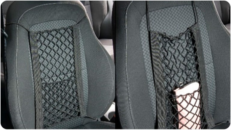 Red de conveniencia para el cuerpo de los asientos de la Chevrolet Montana.