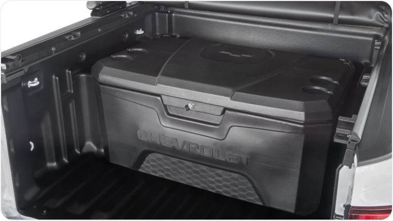 Caja organizadora de 150 litros para la Chevrolet Montana.