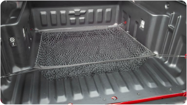 Red de fijación de carga horizontal para la Chevrolet Montana.