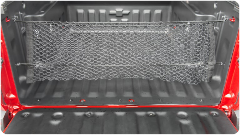 Red de fijación de carga vertical para la Chevrolet Montana.