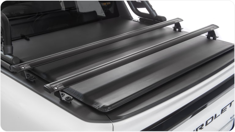 Rack de caja transverso para la Chevrolet Montana.