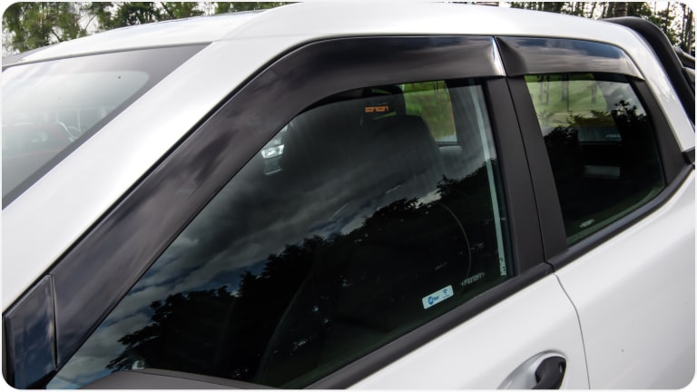 Canalón de lluvia para la Chevrolet Montana.