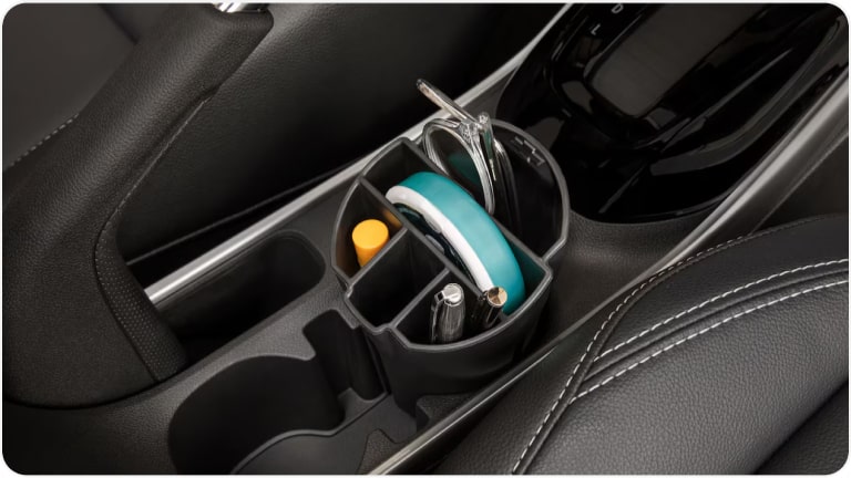 Organizador interno de portavasos para la Chevrolet Montana.