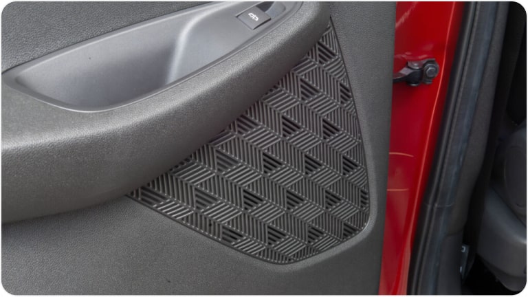 Kit de parlantes traseros para la Chevrolet Montana.