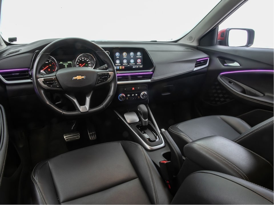 Iluminación interior LED RGB de la Chevrolet Montana.