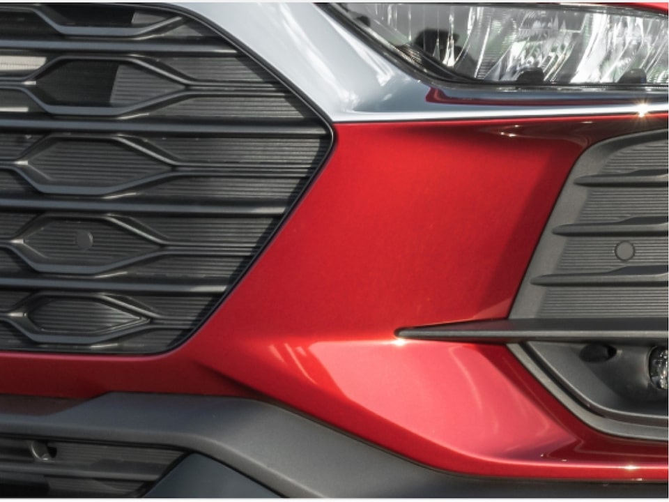 Sensor de estacionamiento delantero de la Chevrolet Montana.