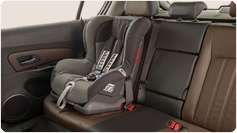 Silla infantil Britax Duo Plus de 9 hasta 18 kg para la Chevrolet Montana.