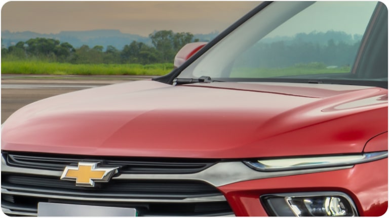 Película protectora de pintura del capó parcial para la Chevrolet Montana.