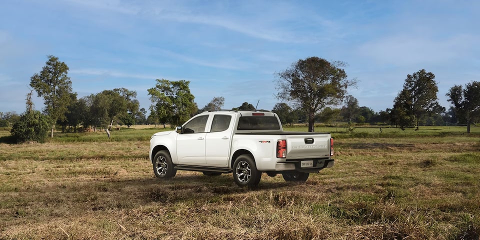 Chevrolet S10 WT en área rural.