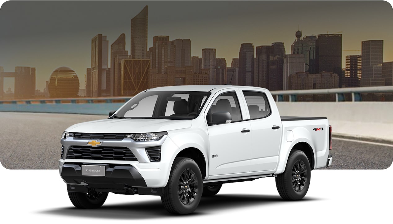 Chevrolet S10 2027 versión Wt At vista tres cuartos en Argentina