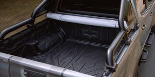 Detalle del Bedliner en la Chevrolet S10 Trail Boss.