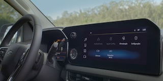Pantalla myLink de la Chevrolet S10 Trail Boss.