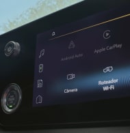 Pantalla myLink de la Chevrolet S10 Trail Boss.