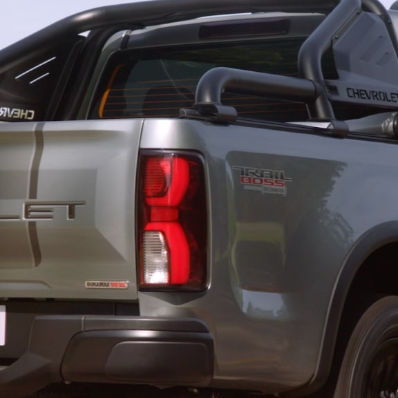 Acabados y detalles exclusivos de la Chevrolet S10 Trail Boss.