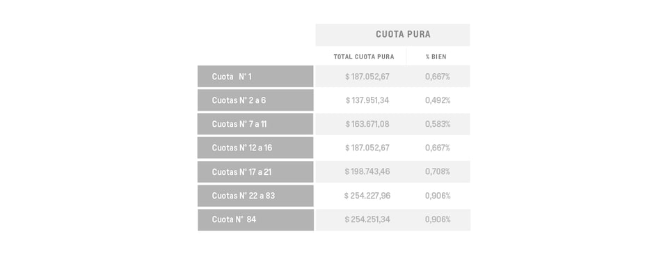 Spin - Cuota pura