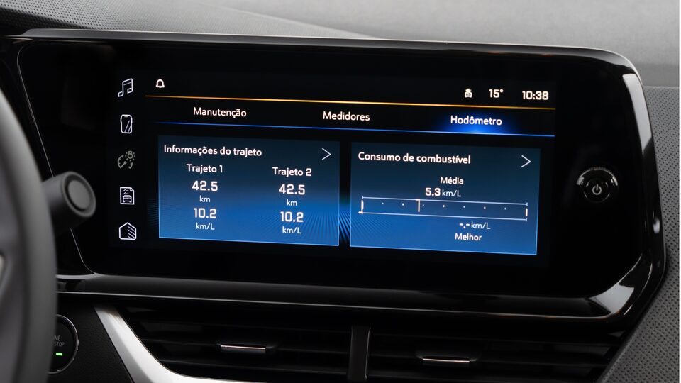 Central multimedia con pantalla de 11" de la Chevrolet Montana.