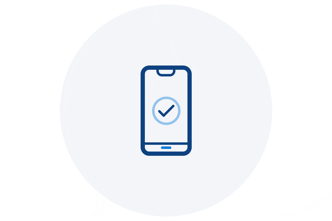 ícono de un celular.