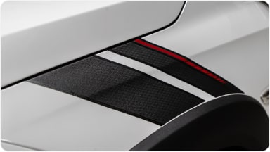 Adhesivos de Guardabarros para el Chevrolet Sonic.