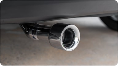 Punta de Escape de Acero Inoxidable de Salida Simple para el Chevrolet Sonic.