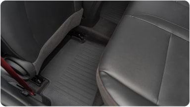 Juego de Alfombras traseras de PVC para el Chevrolet Sonic.