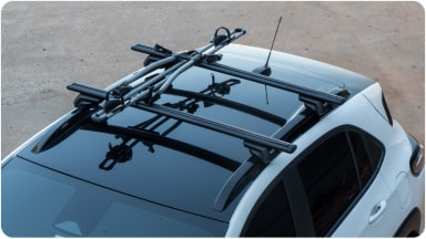 Rack de Techo con barras transversales para el Chevrolet Sonic.