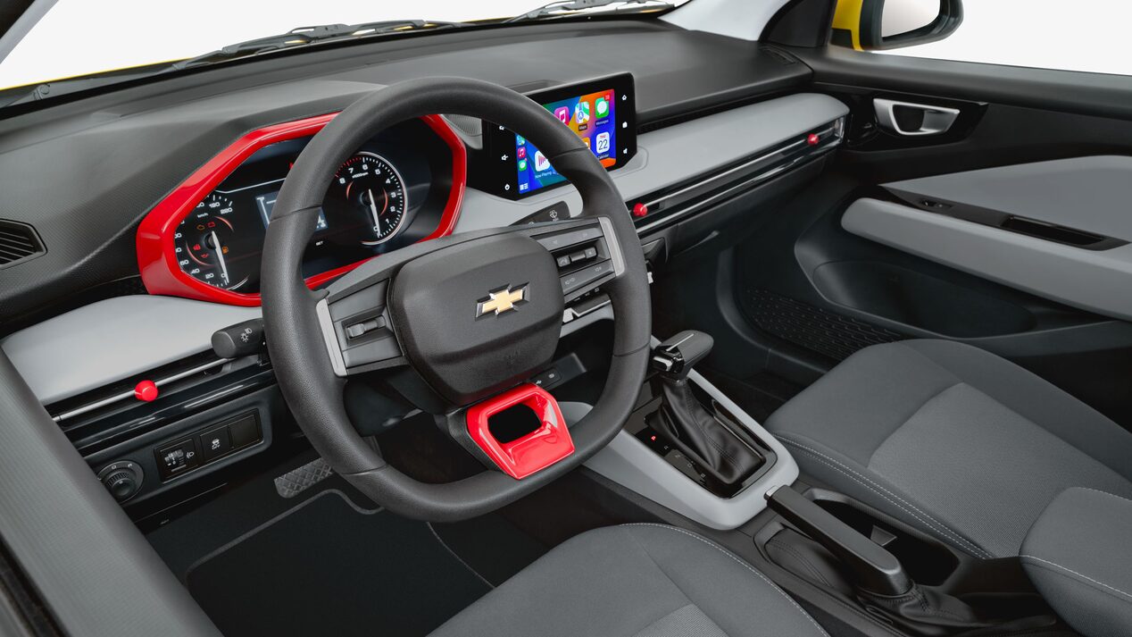 Incrementa el confort de tu Chevrolet Sail Sedán con el accesorio interior de molduras