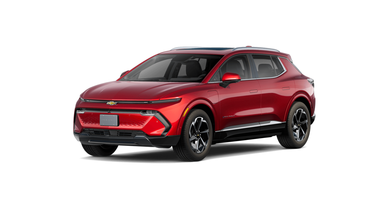 Rojo vibrante: el Equinox EV que llama la atención