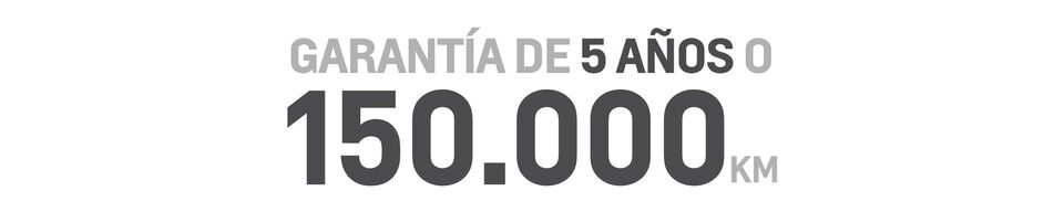Garantía de cinco años o 150000 kilómetros camión Chevrolet FRR 1119 AMT