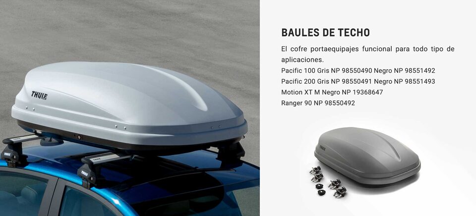 Chevrolet Onix Turbo Accesorios - Baules de techo de tu Hatchback 