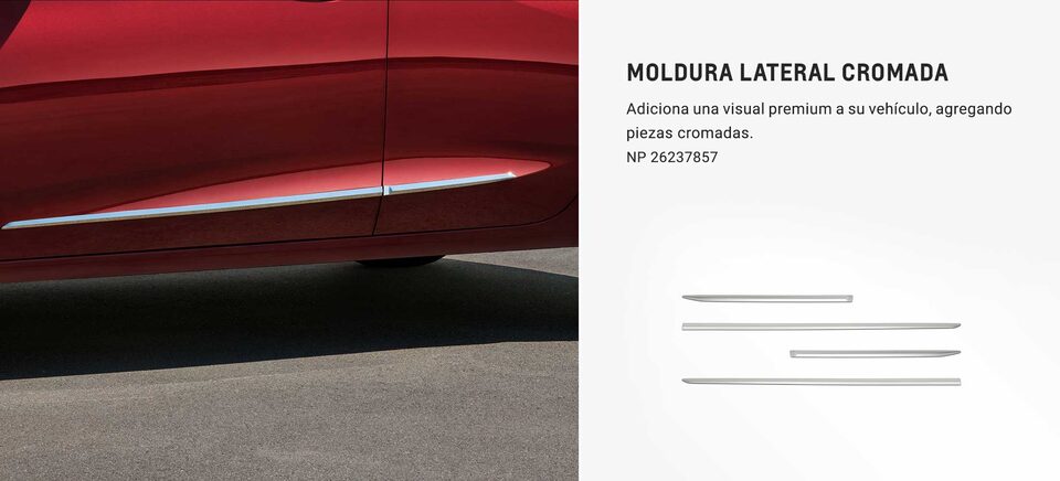 Chevrolet Nuevo Onix Turbo Accesorios - Moldura Lateral