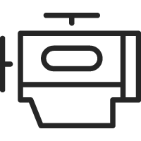 Ícono de Motor Turbo de alta eficiencia.