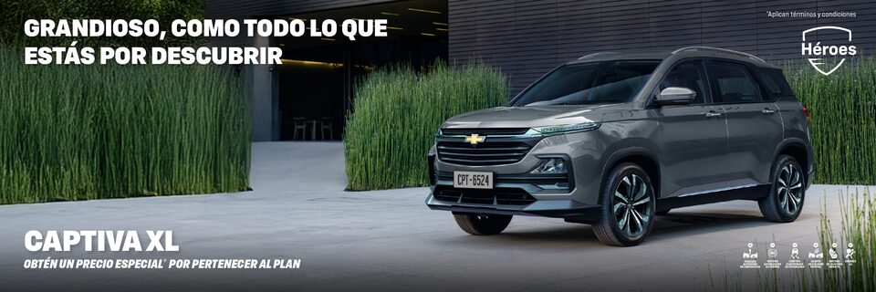 Chevrolet Plan héroes - Grandioso, como todo lo que estás por descubrir