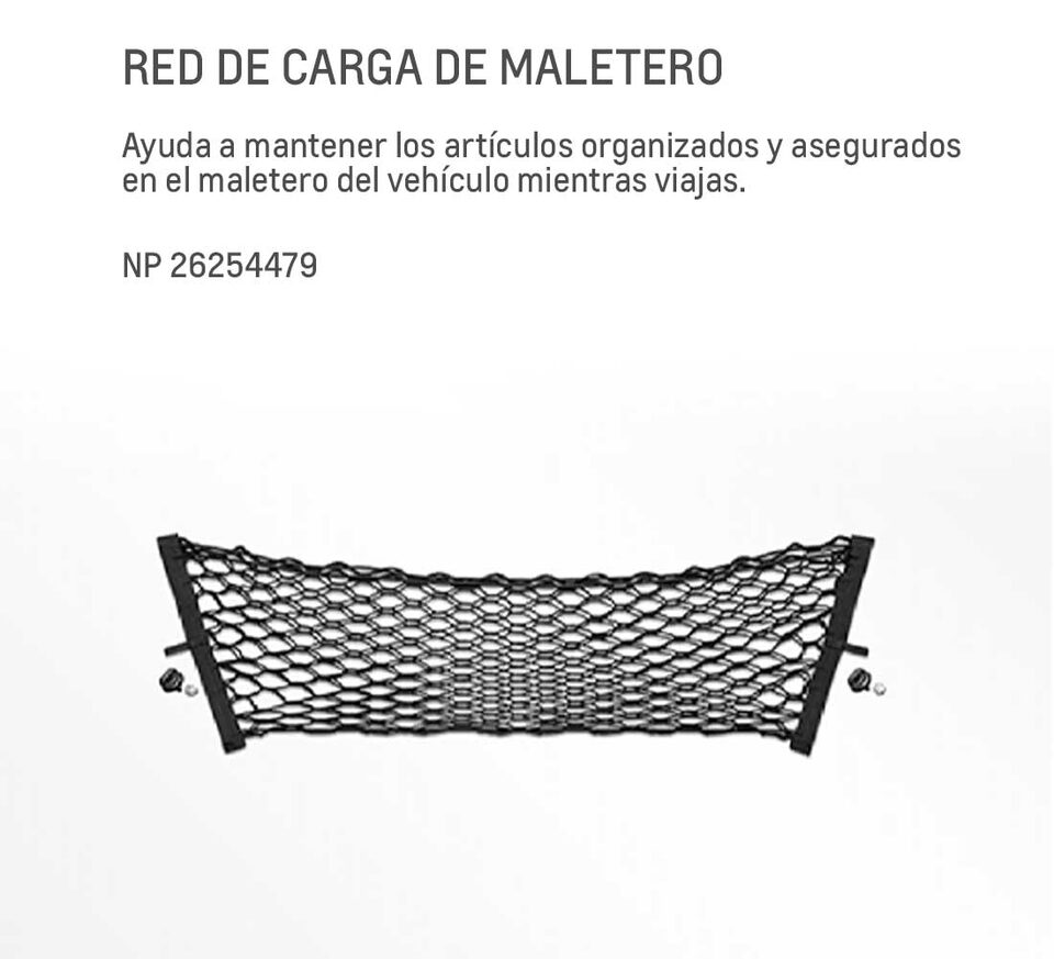 Chevrolet Tracker Turbo Accesorios Carga - Red de Carga de tu Camioneta SUV