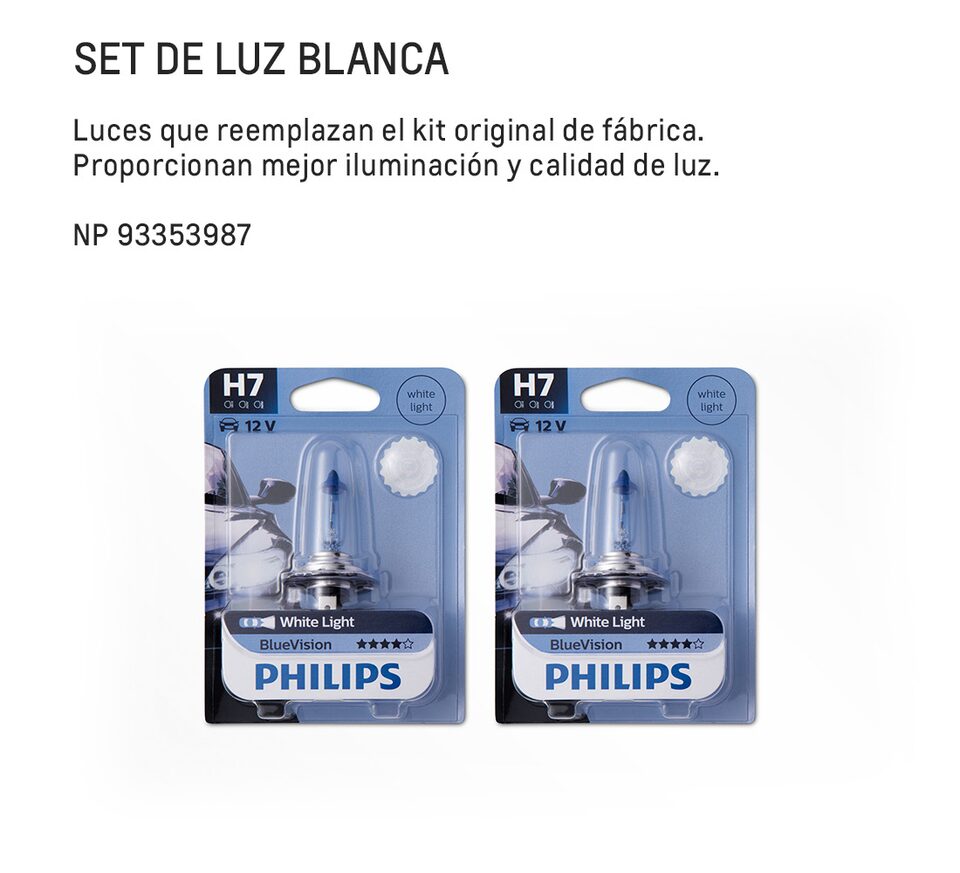 Chevrolet Tracker Turbo Accesorios Kit Elegance - Set Luces de tu Camioneta SUV