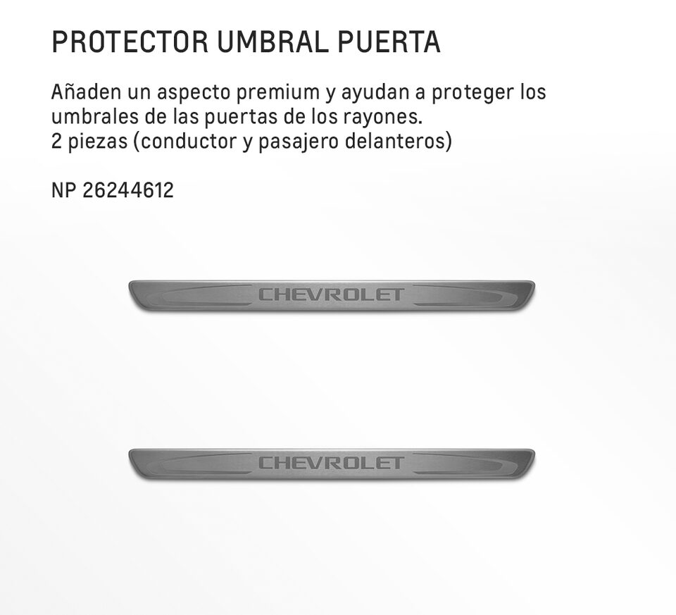 Chevrolet Tracker Turbo Accesorios Kit Elegance - Set Luz de tu Camioneta SUV