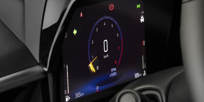 Chevrolet Spin - Detalle instrumental tablero