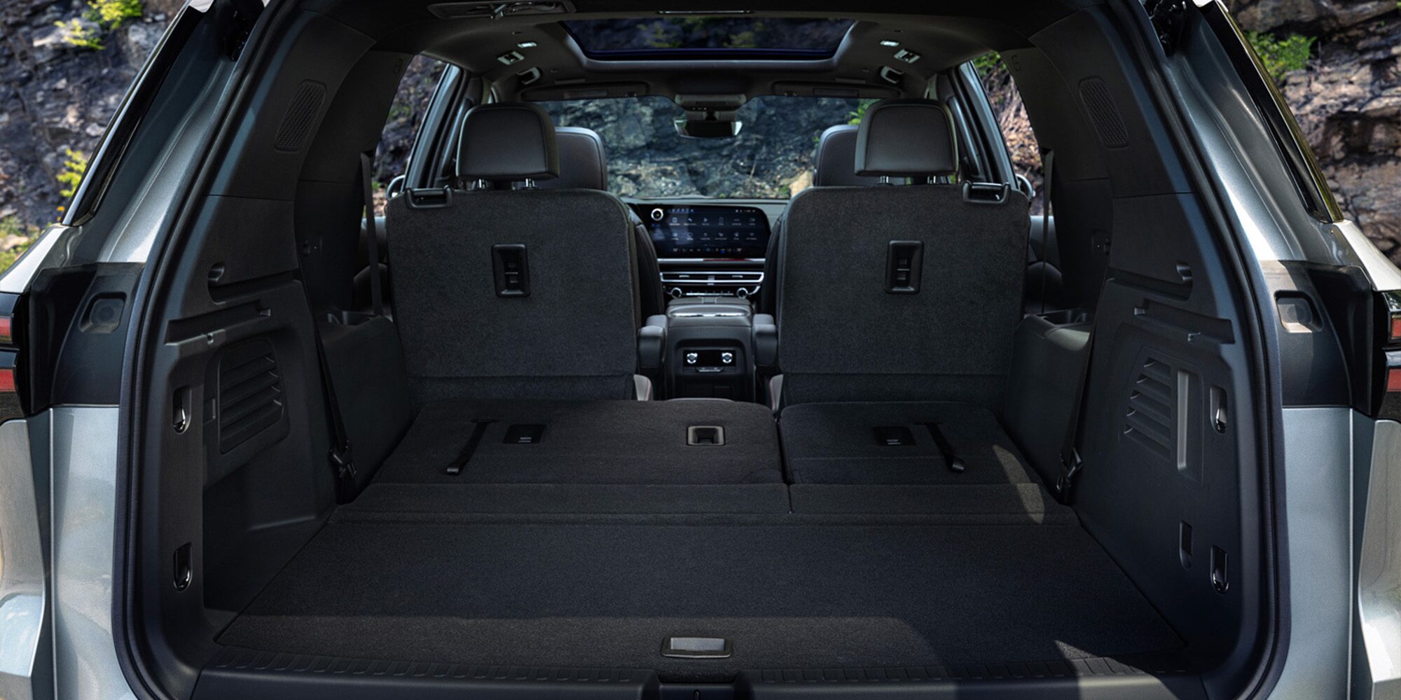 Imagen del maletero de1602 L de la Chevrolet Traverse Z71.