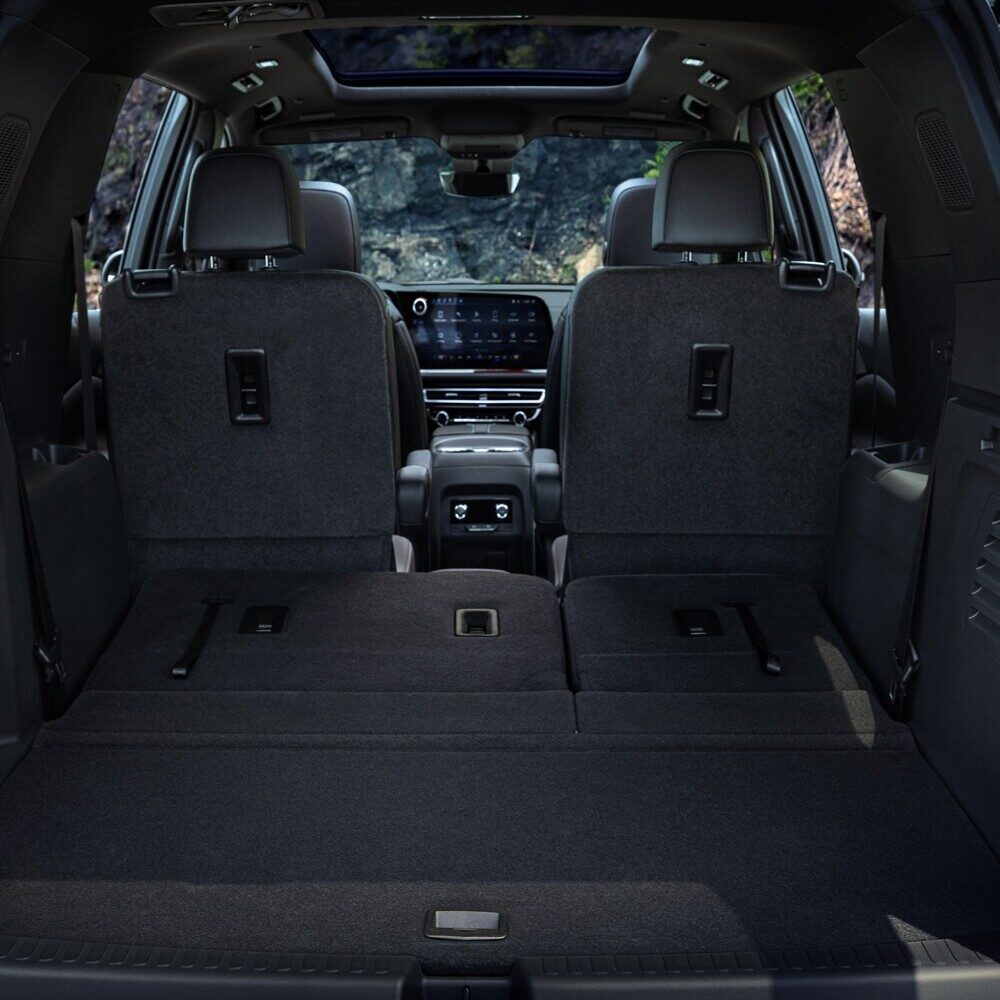 Imagen del maletero de1602 L de la Chevrolet Traverse Z71.