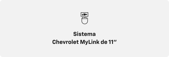 Sistema Chevrolet MyLink de 11 pulgadas.