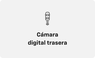 Cámara digital trasera.