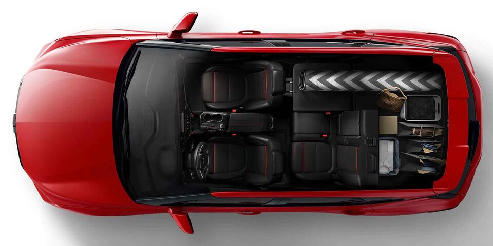 La camioneta Chevrolet Blazer RS cuenta con un gran interior