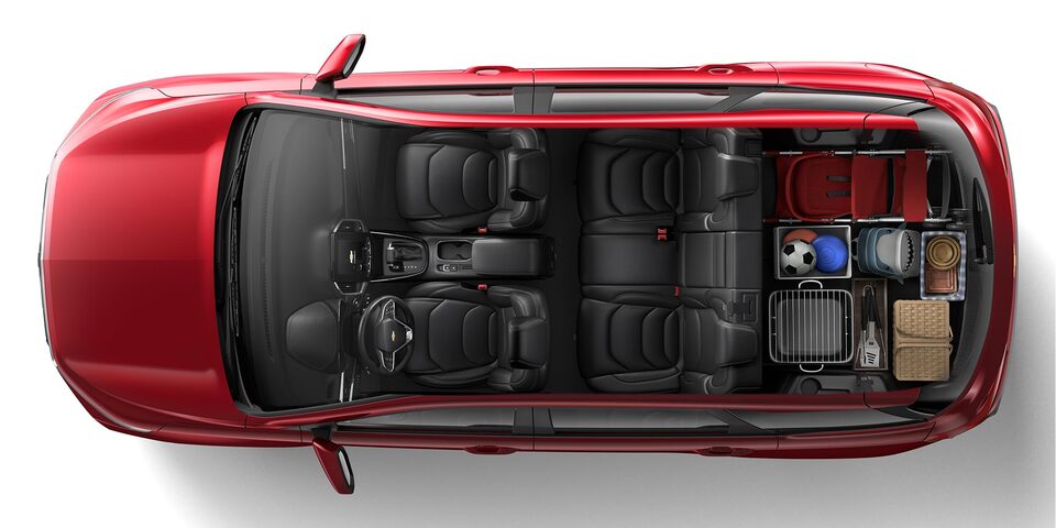 Puedes configurar tu Chevrolet Captiva XL para tu viaje familiar