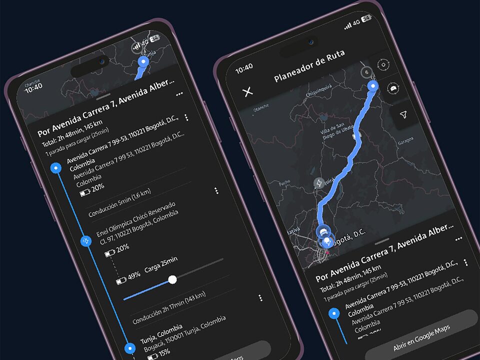 Planificador de Rutas y consumo de batería